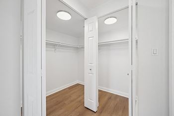 Lighted spacious closet - The Republic